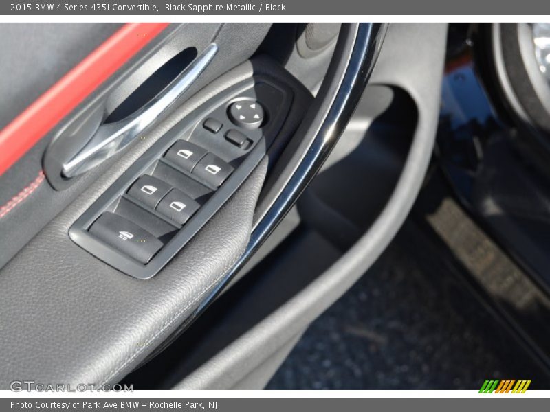Black Sapphire Metallic / Black 2015 BMW 4 Series 435i Convertible
