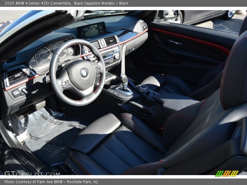 Black Sapphire Metallic / Black 2015 BMW 4 Series 435i Convertible