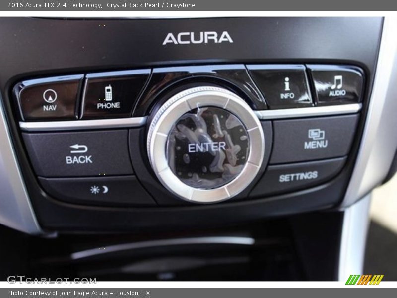 Crystal Black Pearl / Graystone 2016 Acura TLX 2.4 Technology