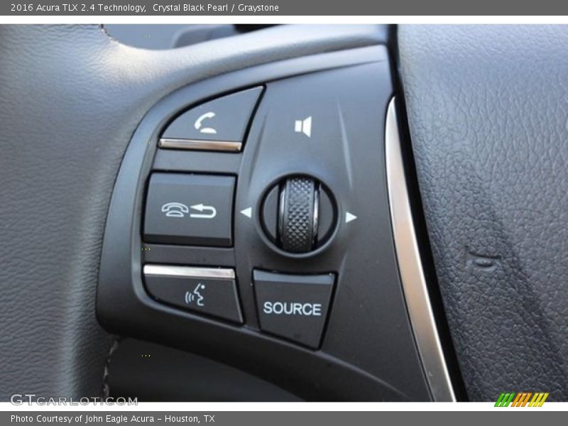 Crystal Black Pearl / Graystone 2016 Acura TLX 2.4 Technology