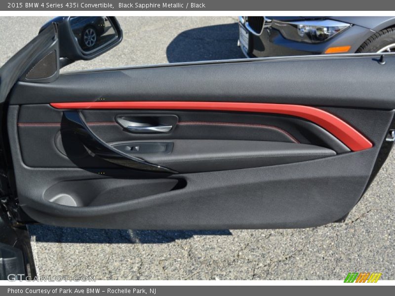 Black Sapphire Metallic / Black 2015 BMW 4 Series 435i Convertible