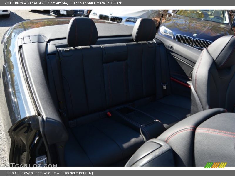 Black Sapphire Metallic / Black 2015 BMW 4 Series 435i Convertible