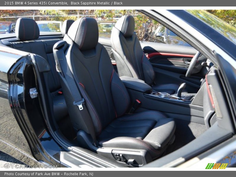 Black Sapphire Metallic / Black 2015 BMW 4 Series 435i Convertible