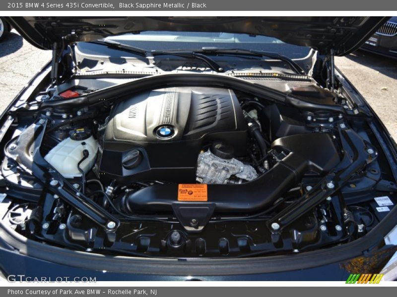 Black Sapphire Metallic / Black 2015 BMW 4 Series 435i Convertible