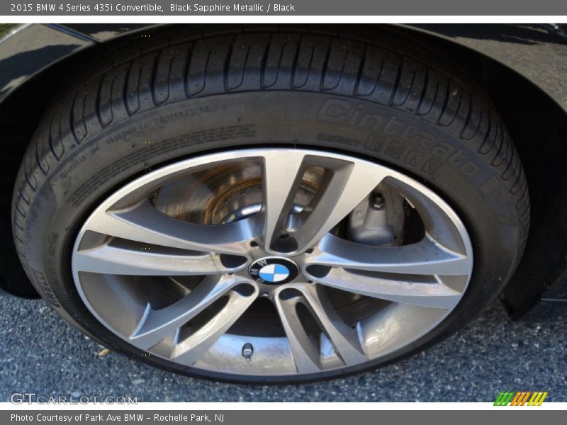 Black Sapphire Metallic / Black 2015 BMW 4 Series 435i Convertible