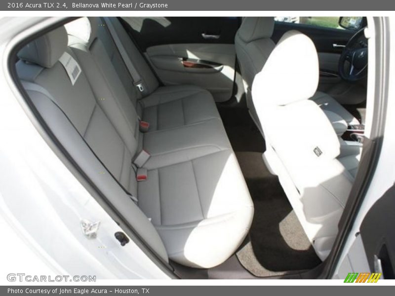 Bellanova White Pearl / Graystone 2016 Acura TLX 2.4