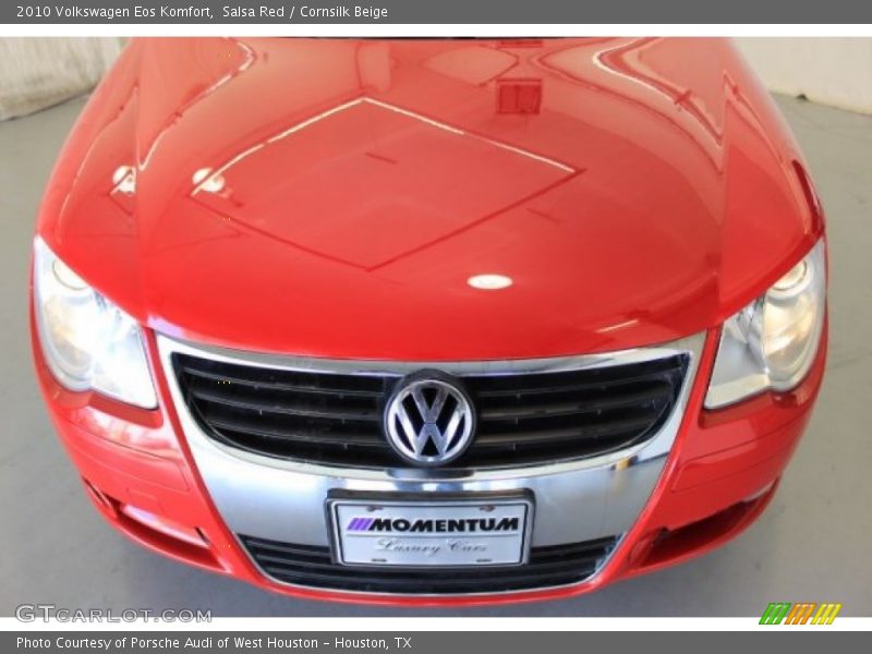 Salsa Red / Cornsilk Beige 2010 Volkswagen Eos Komfort
