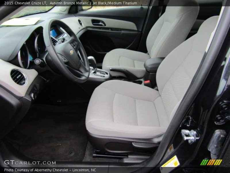 Autumn Bronze Metallic / Jet Black/Medium Titanium 2015 Chevrolet Cruze LT