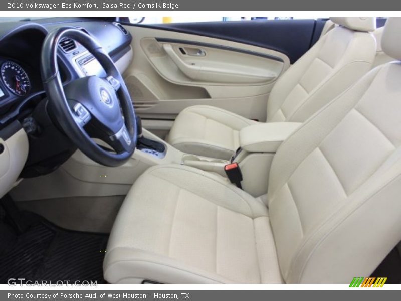 Salsa Red / Cornsilk Beige 2010 Volkswagen Eos Komfort