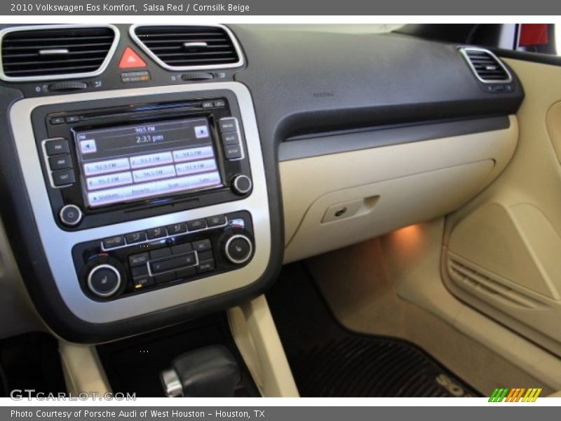 Salsa Red / Cornsilk Beige 2010 Volkswagen Eos Komfort