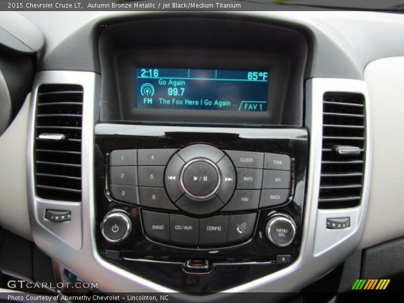 Autumn Bronze Metallic / Jet Black/Medium Titanium 2015 Chevrolet Cruze LT