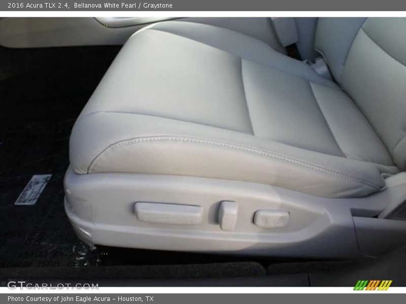 Bellanova White Pearl / Graystone 2016 Acura TLX 2.4