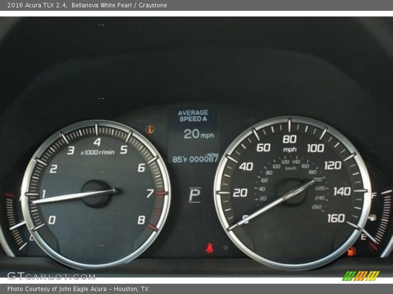  2016 TLX 2.4 2.4 Gauges