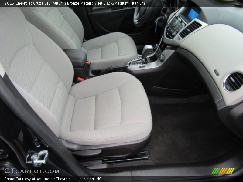Autumn Bronze Metallic / Jet Black/Medium Titanium 2015 Chevrolet Cruze LT