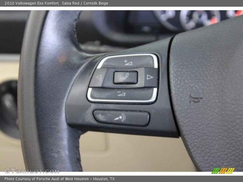 Salsa Red / Cornsilk Beige 2010 Volkswagen Eos Komfort