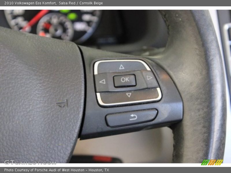 Salsa Red / Cornsilk Beige 2010 Volkswagen Eos Komfort