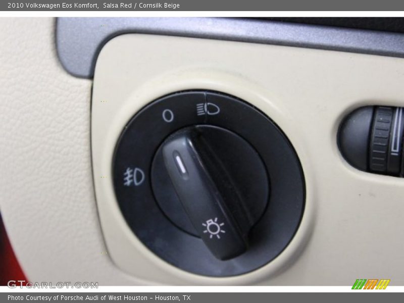 Salsa Red / Cornsilk Beige 2010 Volkswagen Eos Komfort
