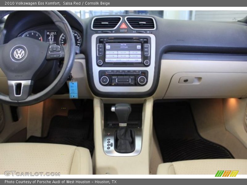 Salsa Red / Cornsilk Beige 2010 Volkswagen Eos Komfort