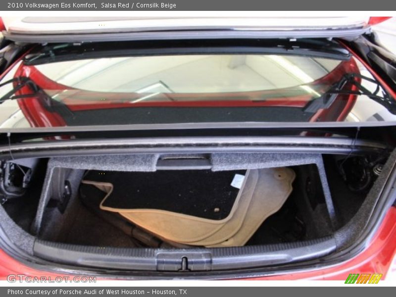 Salsa Red / Cornsilk Beige 2010 Volkswagen Eos Komfort