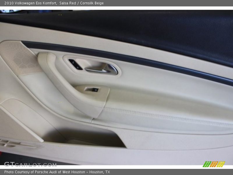 Salsa Red / Cornsilk Beige 2010 Volkswagen Eos Komfort