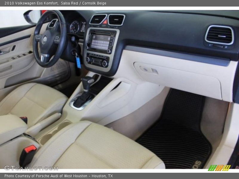 Salsa Red / Cornsilk Beige 2010 Volkswagen Eos Komfort