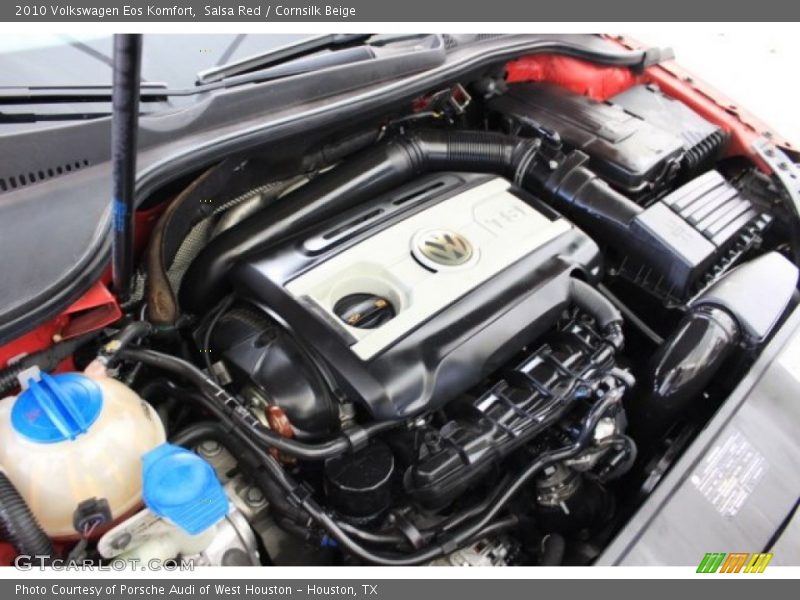 Salsa Red / Cornsilk Beige 2010 Volkswagen Eos Komfort