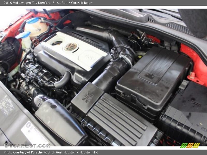 Salsa Red / Cornsilk Beige 2010 Volkswagen Eos Komfort