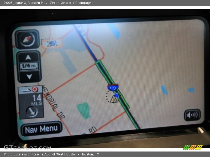 Zircon Metallic / Champagne 2006 Jaguar XJ Vanden Plas