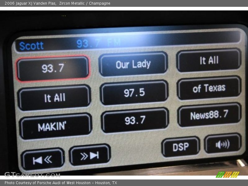 Zircon Metallic / Champagne 2006 Jaguar XJ Vanden Plas