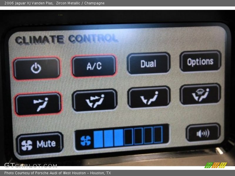 Zircon Metallic / Champagne 2006 Jaguar XJ Vanden Plas
