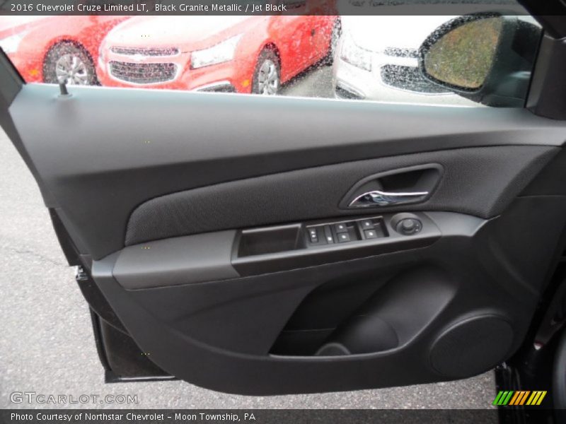 Black Granite Metallic / Jet Black 2016 Chevrolet Cruze Limited LT
