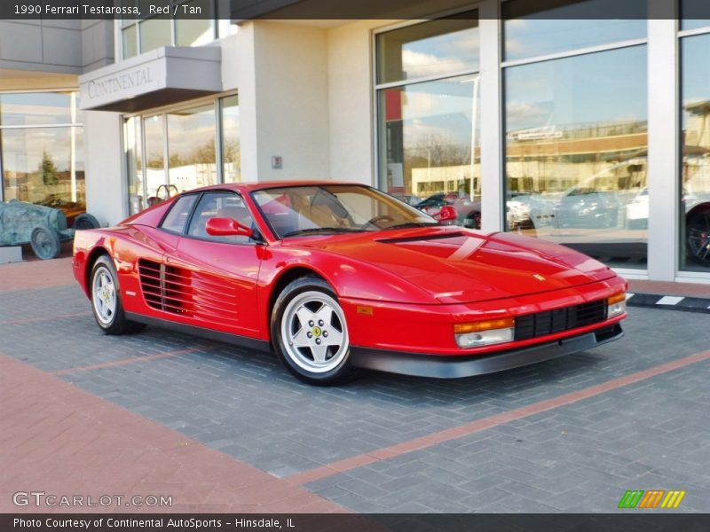 Front 3/4 View of 1990 Testarossa 