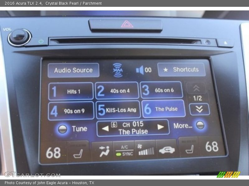 Crystal Black Pearl / Parchment 2016 Acura TLX 2.4