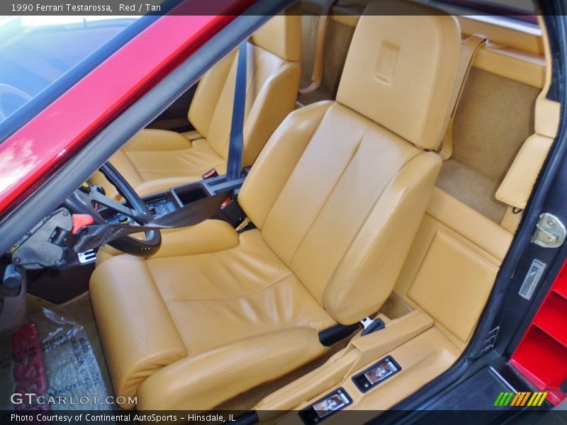 Front Seat of 1990 Testarossa 