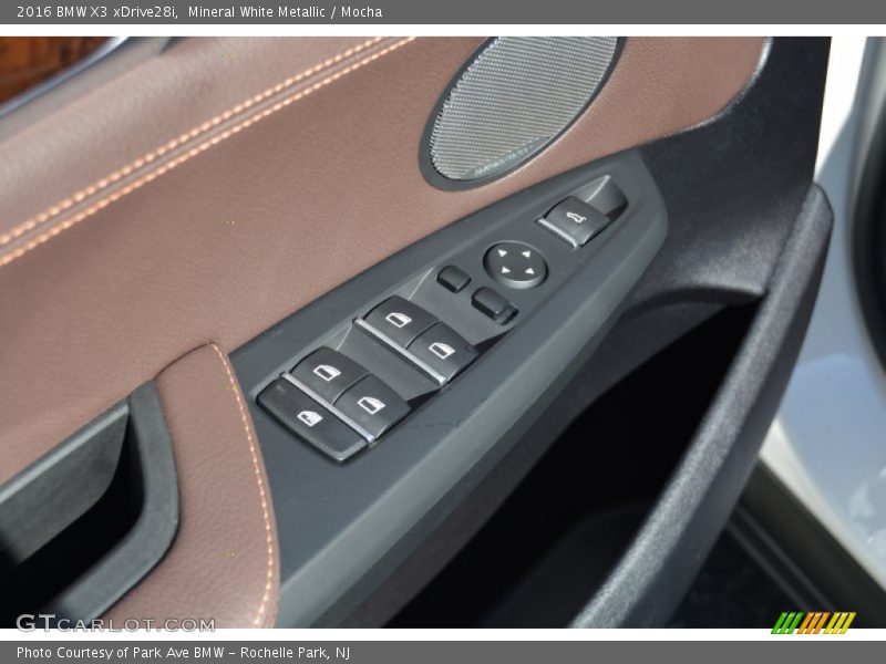 Mineral White Metallic / Mocha 2016 BMW X3 xDrive28i