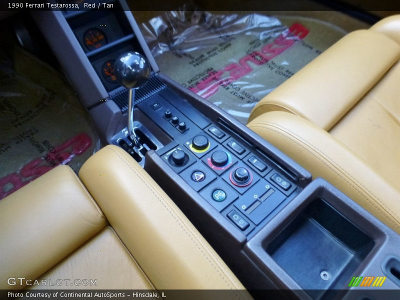 Controls of 1990 Testarossa 