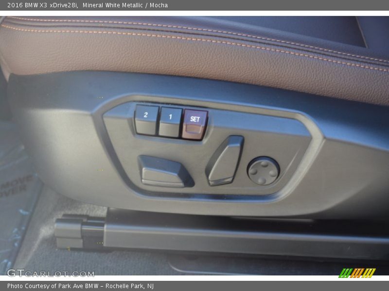 Mineral White Metallic / Mocha 2016 BMW X3 xDrive28i