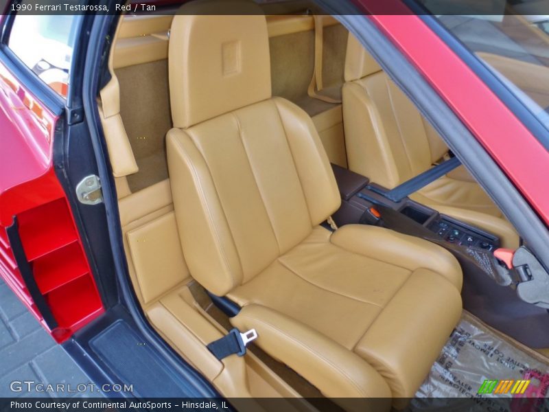 Front Seat of 1990 Testarossa 