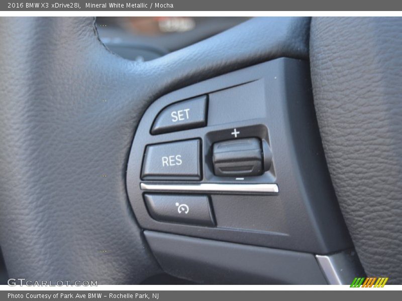 Mineral White Metallic / Mocha 2016 BMW X3 xDrive28i