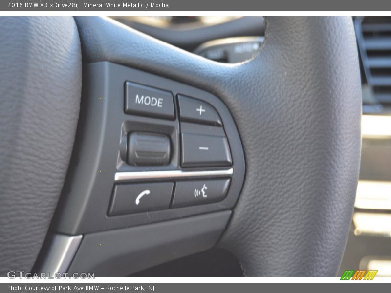 Mineral White Metallic / Mocha 2016 BMW X3 xDrive28i