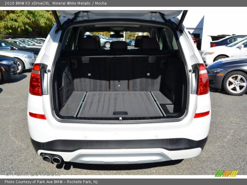 Mineral White Metallic / Mocha 2016 BMW X3 xDrive28i