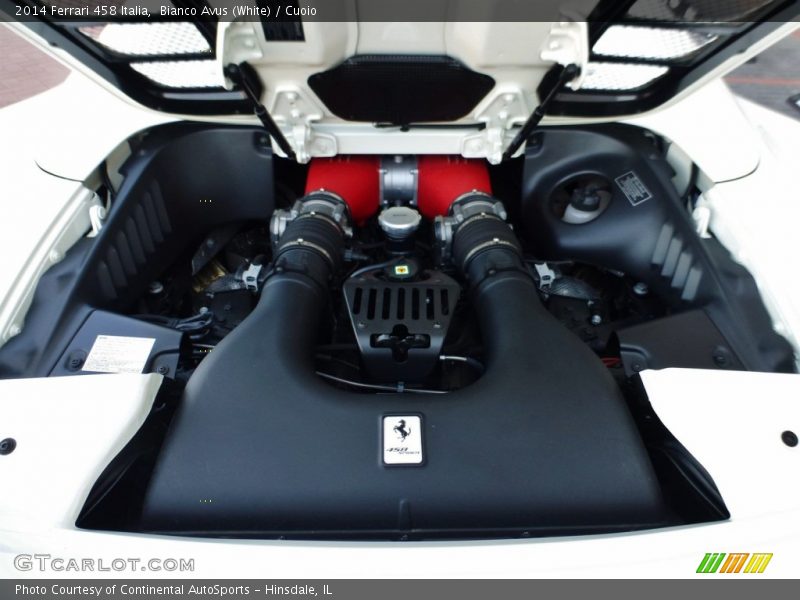  2014 458 Italia Engine - 4.5 Liter DI DOHC 32-Valve V8