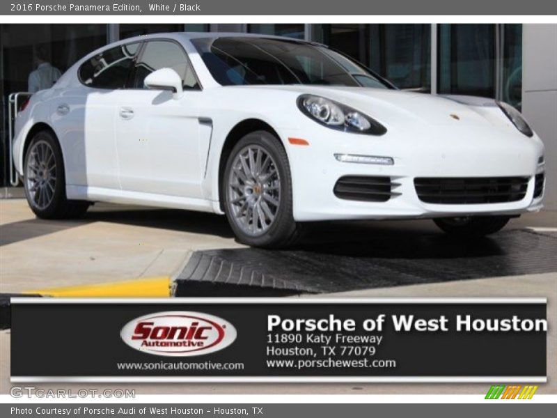 White / Black 2016 Porsche Panamera Edition