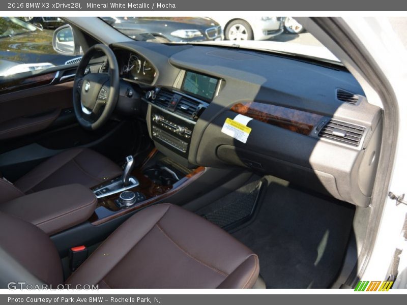 Mineral White Metallic / Mocha 2016 BMW X3 xDrive28i