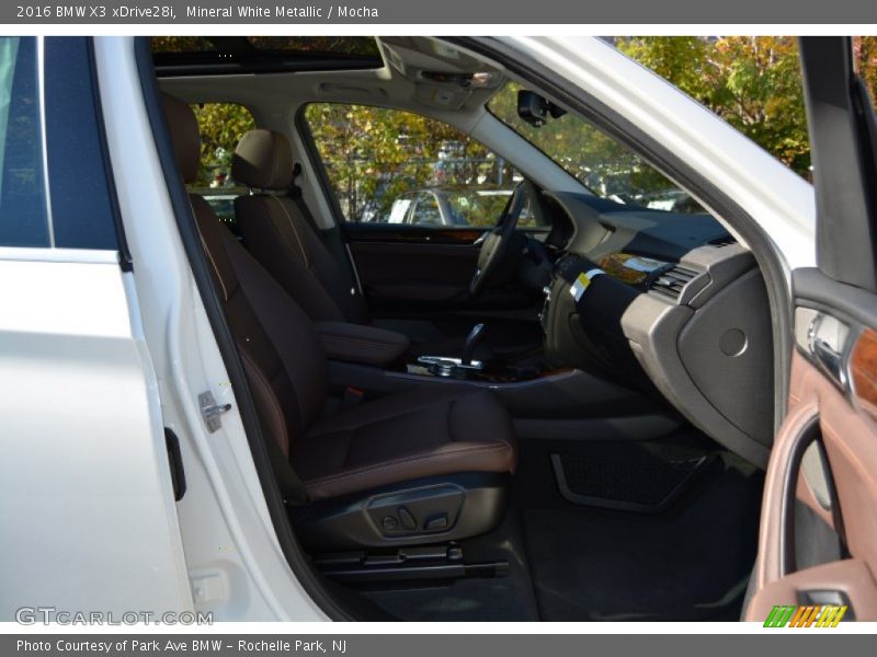 Mineral White Metallic / Mocha 2016 BMW X3 xDrive28i