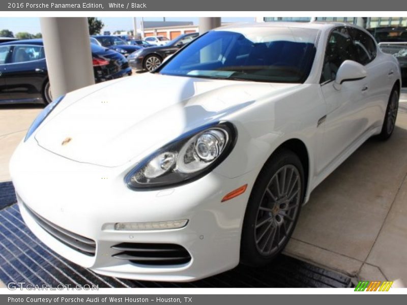 White / Black 2016 Porsche Panamera Edition
