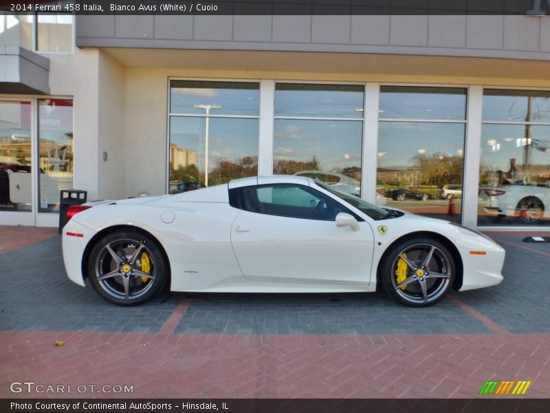  2014 458 Italia Bianco Avus (White)