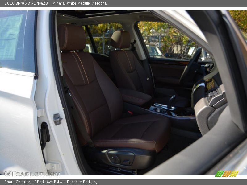 Mineral White Metallic / Mocha 2016 BMW X3 xDrive28i