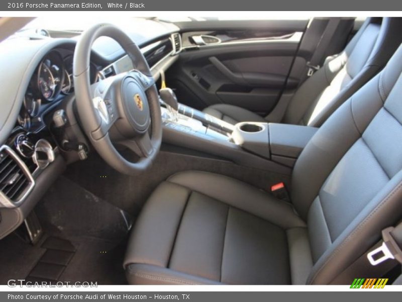 White / Black 2016 Porsche Panamera Edition