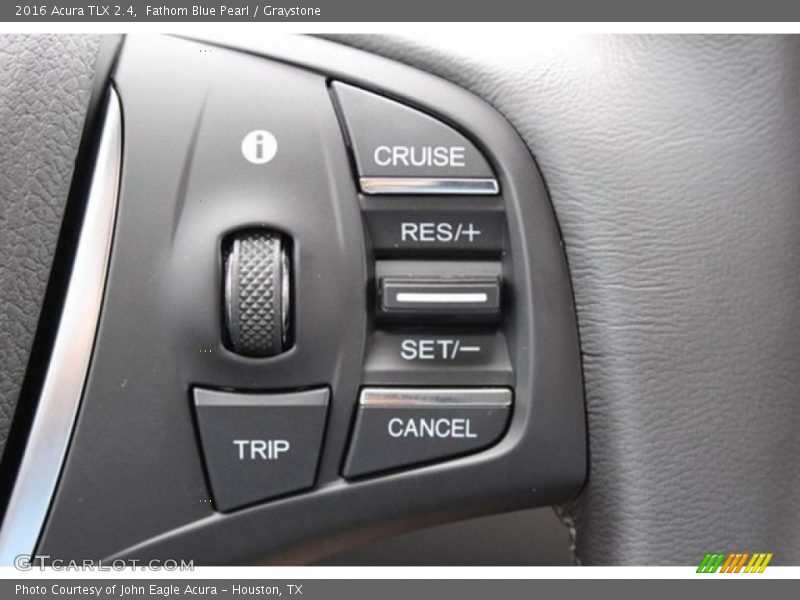 Controls of 2016 TLX 2.4